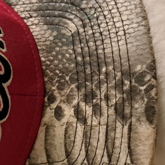 Mitchell & Ness Vintage 90's Atlanta Falcons RSVP Gallery Snakeskin Snapback Hat - Picture 7 of 16